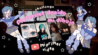 Pinterest decide que dibujo?? ꩜ .ᐟ - Mi primer video! ⟡ ݁₊ .