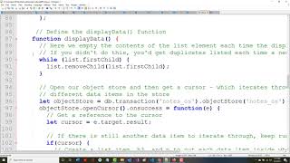 JavaScript - Client Side Web APIs - Part08.4