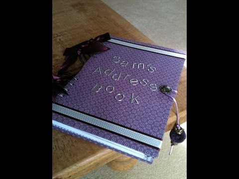 How to make an Address Book How to make an Address Book