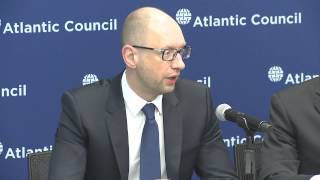 Remarks by Ukrainian Prime Minister Yatsenyuk and Finance Minister Jaresko