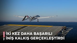 Bayraktar TB3, SİHA gemi testlerini başarıyla sürdürüyor