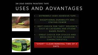 PODCAST #3  2020 2060 \u0026 2090 PAINTERS TAPE REVIEW FROM 3M \u0026 FROGTAPE !