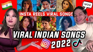 AMAZING! Latinos reaction to INDIAN SONGS that went viral on REELS/TIKTOK in 2022
