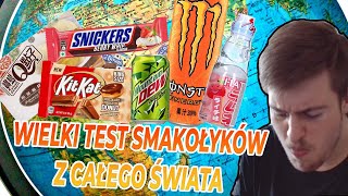 TESTUJE SMAKOŁYKI Z CAŁEGO ŚWIATA RAZEM Z DZIEWCZYNĄ!