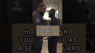 Security Guard De-Escalation Tutorial