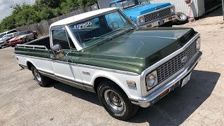 “SOLD” 1972 Chevy C-10 $7,950 Maple Motors