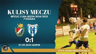 Kulisy meczu Energa Gryf Słupsk - Flota Świnoujście (0:1)