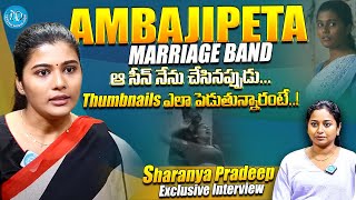 Actress Sharanya Pradeep Exclusive Interview | Talk Show With Harshini | Sharanya Pradeep Interview