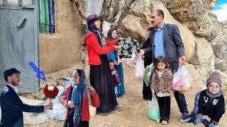 Charity man's help to women without guardians in the mountains🤵‍♂️💐😍🙏