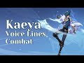 Kaeya Combat Voice Line (English) - Genshin Impact