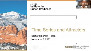 Nonlinear Dynamic Methods for Resilience Studies Seminar Series: Time Series and Attractors