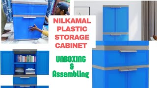 Nilkamal Plastic Storage Cabinet | Unboxing \u0026 Assembling