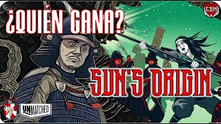 ¿Cómo es SUN'S ORIGIN🎴? || TOMOE Gozen VS ODA Nobunaga || Unmatched💥 #8