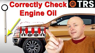 How to Check Engine Oil Level in Car Correctly | 4 Stroke Engine.  (by Craig Kirkman)