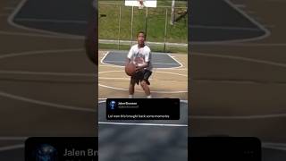 This video of Jalen Brunson’s dad training him as a kid 🔥