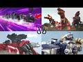 Tyrannosaurus Zord Evolution in Super Sentai