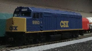 Walthers Trainline 931-334 | EMD F40PH Diesel Locomotive | CSX #9993 | HO Scale | Review | HD