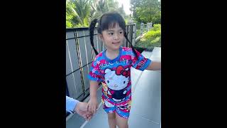 น้องมีตังค์ไม่เรียน #น้องมีตังค์ #funnybaby #cute #ไปโรงเรียน