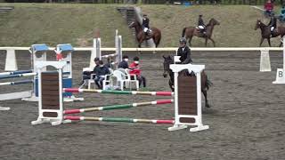 第58回東都学生馬術大会　一般障害飛越競技　３年　松尾ゆずか＆桜悦