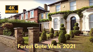 Forest Gate Walk 2021| Woodgrange Estate | London | Newham | Virtual Walking Tour | POV | Here We Go