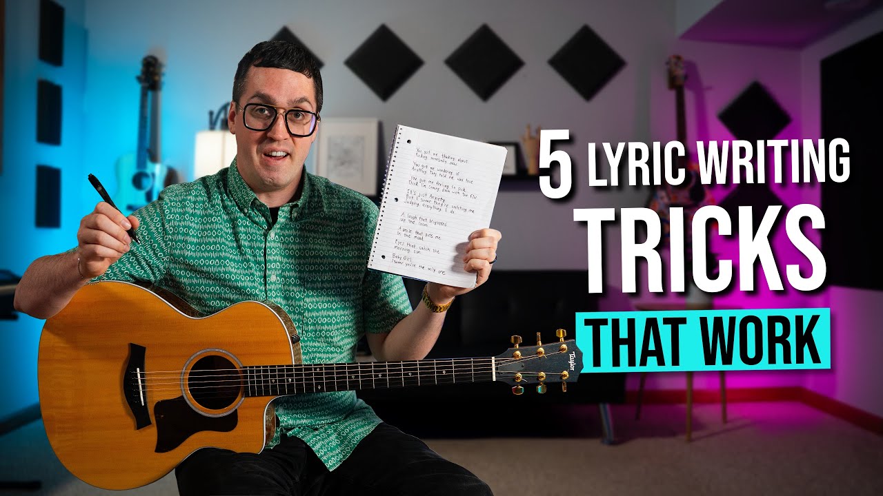5 Lyric Writing Tricks That Make Your Songs Hit Hard Youtube