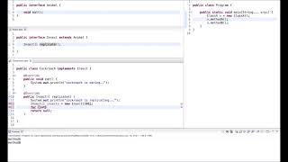 Java Tutorial: Interface extends Another Interface