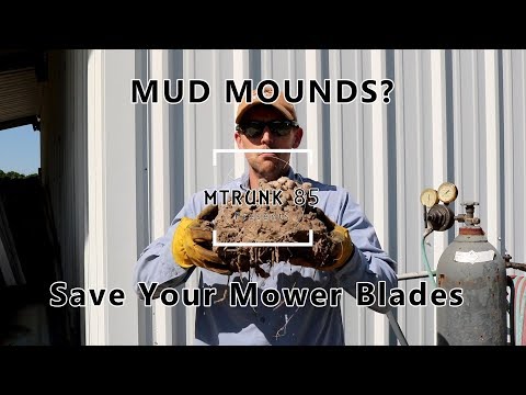 How to Remove Crawfish Mud Mound with a Custom Mud Mound Pulverizeer How to Remove Crawfish Mud Mound with a Custom Mud Mound Pulverizeer