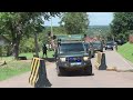 gen muhoozi s procession from kampala to bombo