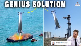 SpaceX's Genius solution to save Super Heavy Booster, raptor engines....