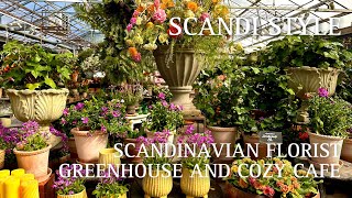 Incredibly Beautiful Scandinavian Florist Greenhouse and Cozy Cafe in Stockholm 🌱🌼