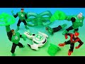 2012 GREEN LANTERN THE ANIMATED SERIES set of 8 McDONALD'S HAPPY MEAL COLLECTIBLES VIDEO REVIEW