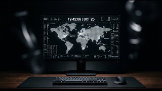 TKG // GLOBAL MATRIX STATION • Minimalist Cyber Control Room (24/7 Live Feed)