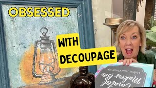 Transform Thrift Store Finds with Stunning Decoupage: Easy DIY Makeover with Sonnet's Maker's Box!