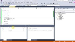 Debugging C/C++ applications in Visual Studio 2013