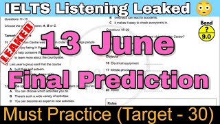 13 June 2024 Ielts Listening Practice Test 2024 With Answers Hard Ielts ...