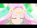 t134 魔法つかいプリキュア！ トパーズスタイル 変身シーン キュアミラクル，マジカル，フェリーチェ