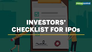 Investors' Checklist For IPOs