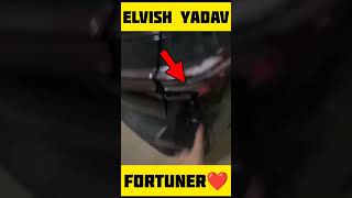 Elvish Yadav Fortuner Accident #shorfeeds #shorts2023 #carshorts #toyotafortuner
