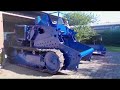 veteran german menck scrapedozer restored