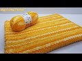 Easy Crochet Baby Blanket | Beginner Crochet Baby Blanket| Bag O Day Crochet Tutorial