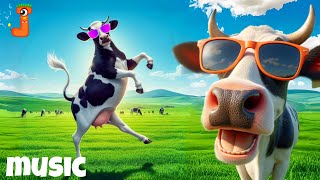 FUNNY COW DANCE FOR 1 HOUR│Cow Song \u0026 Cow Videos 2024 | Cow | funny dancing cow | cow mooing 1 hour