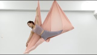 Aerial Yoga - 6個三角展布 pose