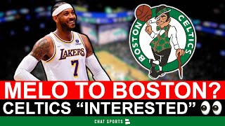 REPORT: Celtics INTERESTED In Signing Carmelo Anthony! Latest Boston Celtics Rumors + Celtics News