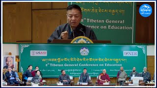 ཤེས་རིག་ཚོགས་ཆེན་སྐབས་བརྒྱད་པའི་ཐོག་གནང་བའི་བཀའ་ཤག་གི་ལམ་སྟོན་གསུང་བཤད།