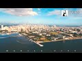 manila capital of the philippines from fly cam