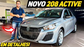 NOVO PEUGEOT 208 ACTIVE 2025 - VALE A PENA?