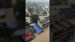 KLUANG （居銮）Flooding 1/3/2023 #flood #flooding #dangerous #淹水 #水灾