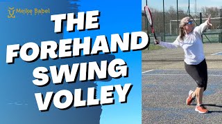 Mastering the Forehand Swing Volley: Advanced Tennis Technique Tutorial