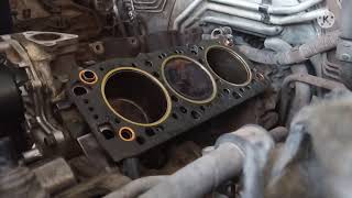 Mitsubishi Pajero 2007 | top engine overhaul & cylinder head fixing