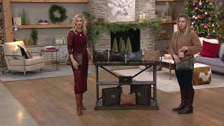 Frye Leather Melissa Zip Crossbody on QVC